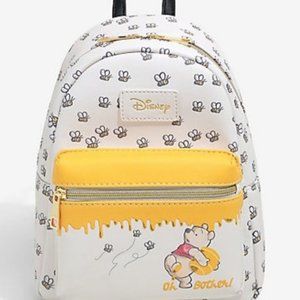 Loungefly Disney Winnie The Pooh Mini Backpack Honey Pot Bees Bag